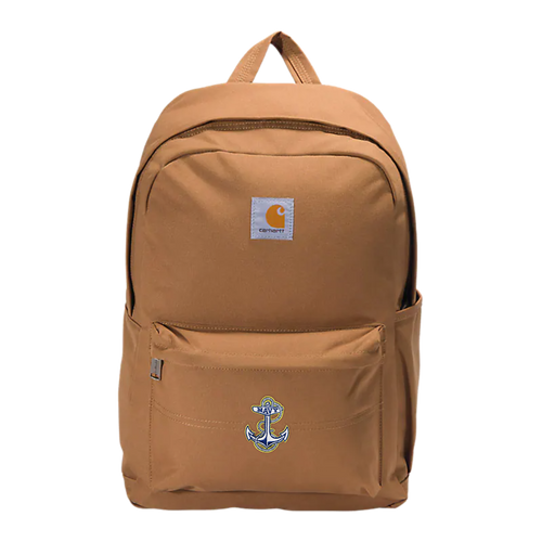 Navy Carhartt Classic Laptop Daypack (Brown)