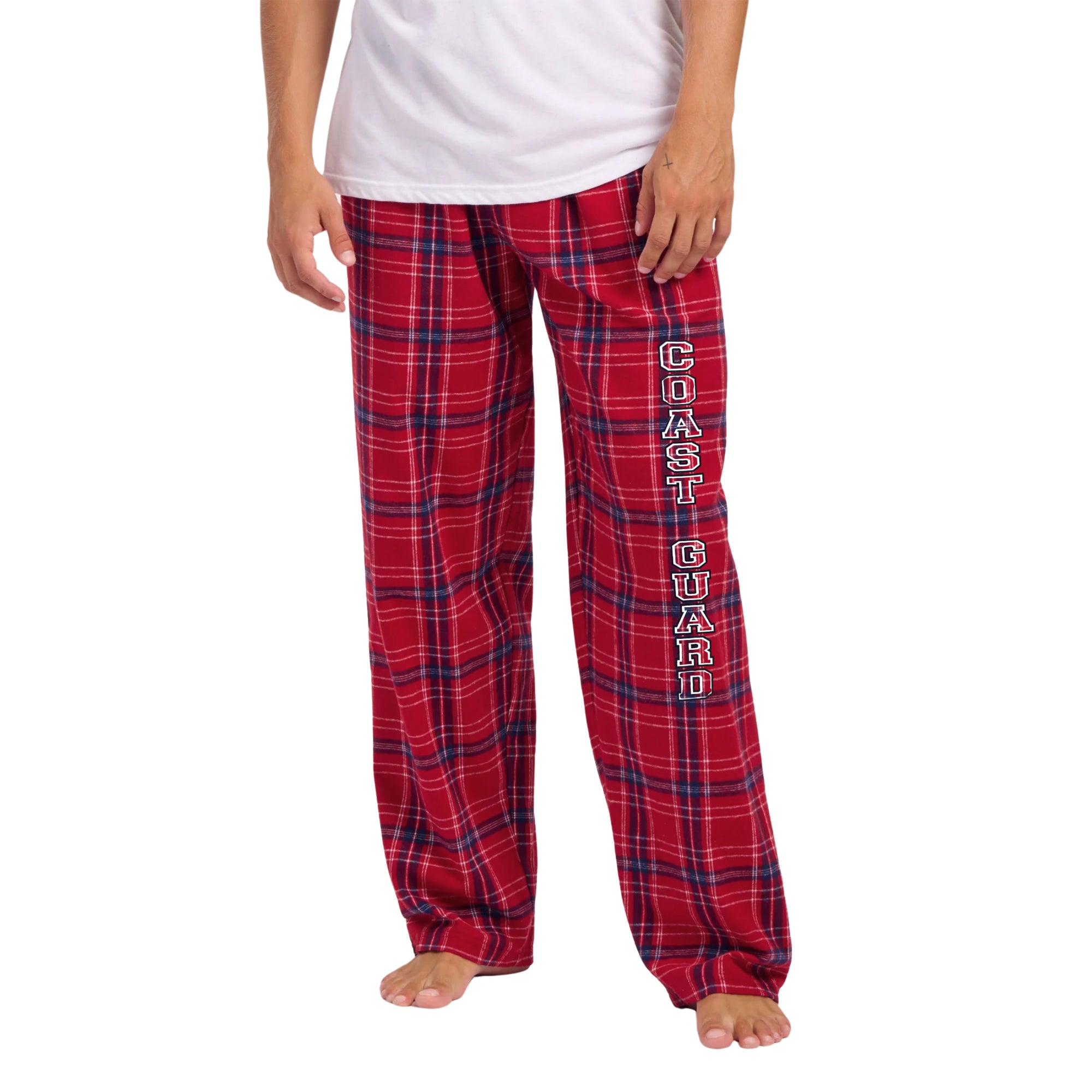 Coast Guard 2C Flannel Pants (Red/Blue)