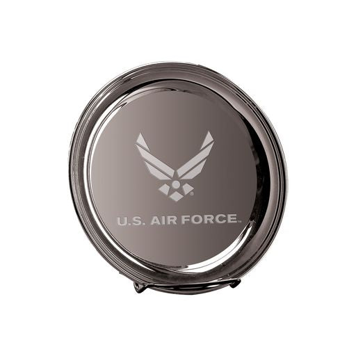 Air Force Wings 8" Silver Plated Commemorative Tray*