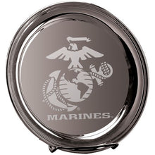 Load image into Gallery viewer, Marines EGA 12&quot; Silver Plated Commemorative Tray*