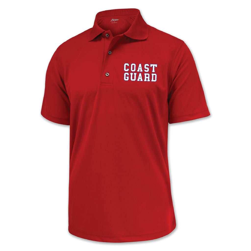 Coast Guard Block Performance Polo