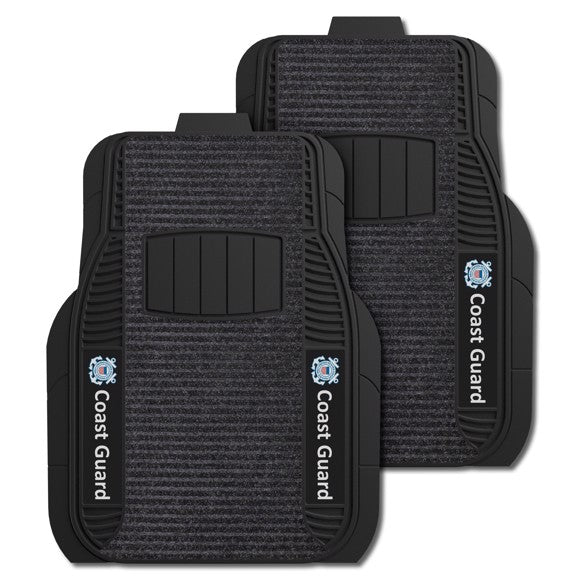 U.S. Coast Guard 2-pc Deluxe Car Mat Set*