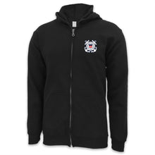 Load image into Gallery viewer, Coast Guard Seal Logo Full Zip Hood