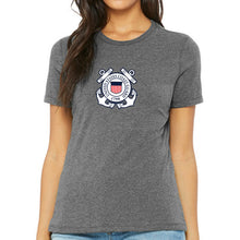 Load image into Gallery viewer, Coast Guard Ladies Seal Logo T-Shirt