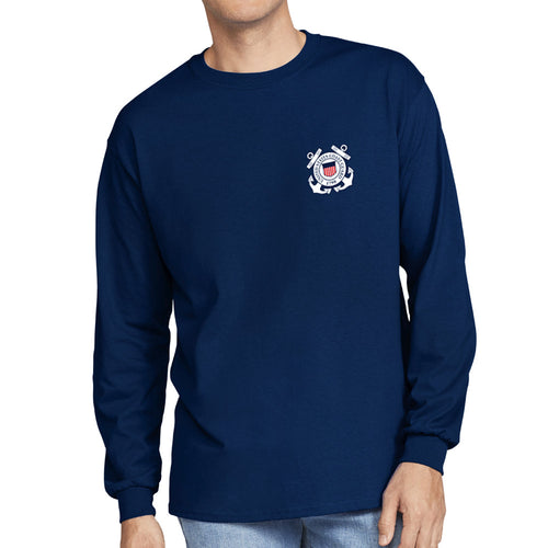 Coast Guard Seal Logo Long Sleeve T-Shirt