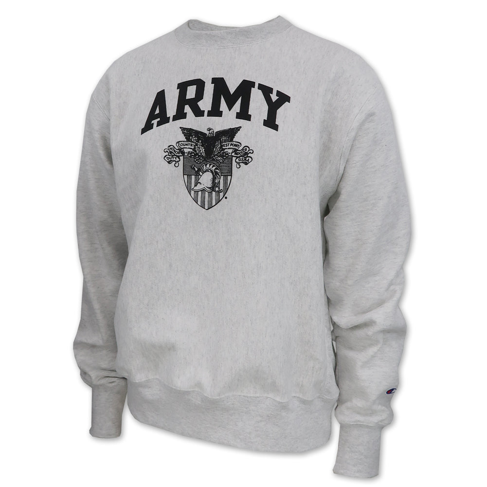 Army West Point Champion Reverse Weave Crewneck (Ash)