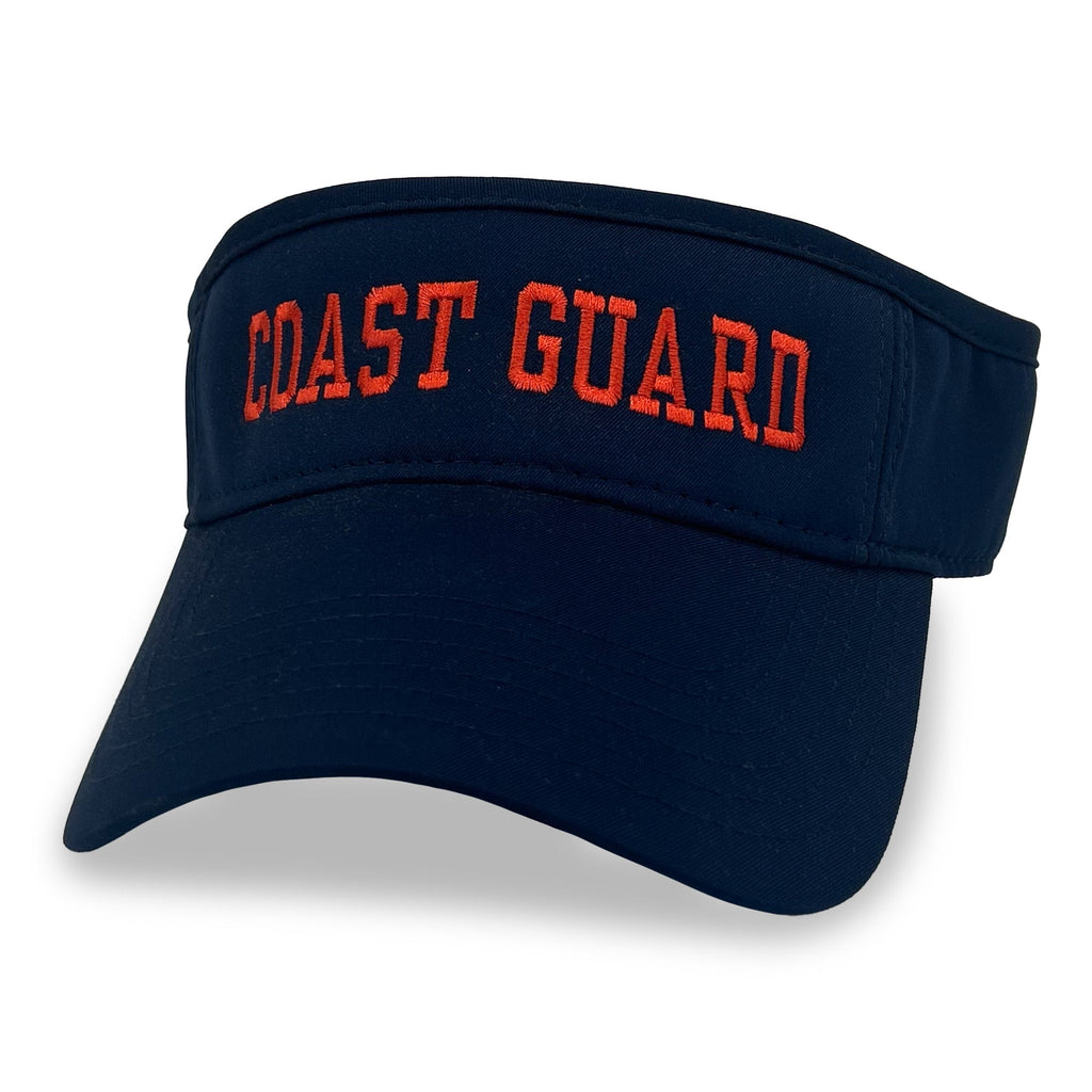 Coast Guard Cool Fit Performance Visor (Navy)