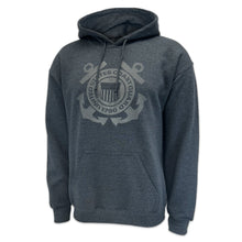 Load image into Gallery viewer, Coast Guard Reflective Logo Hood (Charcoal)