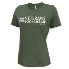 Load image into Gallery viewer, Coast Guard Vet Looks Like Me Ladies T-Shirt