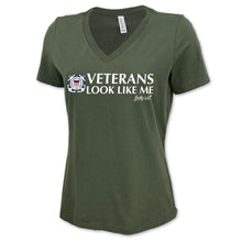 Load image into Gallery viewer, Coast Guard Vet Looks Like Me V-Neck T-Shirt