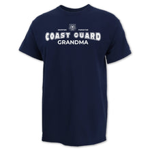 Load image into Gallery viewer, Coast Guard Grandma T-Shirt (Navy)