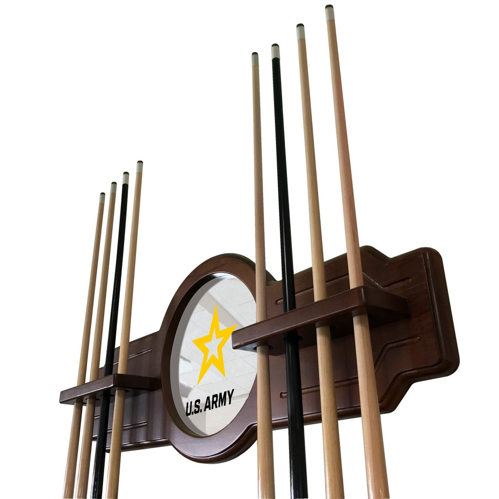 Army Star Solid Wood Cue Rack*