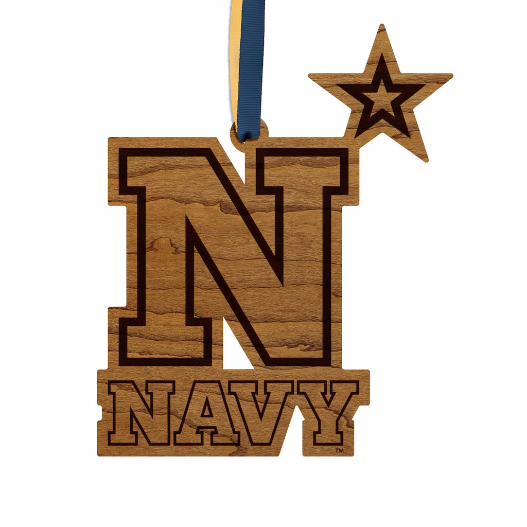 Naval Academy N-Star Ornament