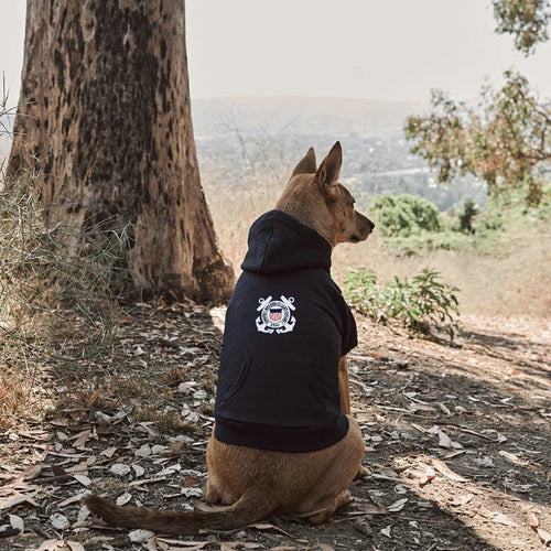 Coast Guard Seal Dog Hoodie