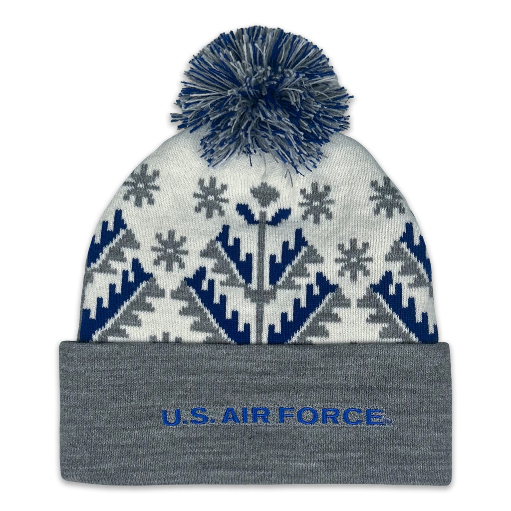 Air Force Wings Knit Pom Beanie