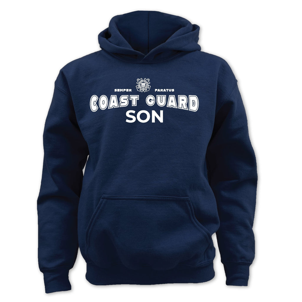 Coast Guard Son Youth Hood (Navy)