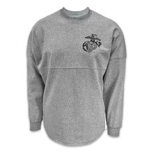 Load image into Gallery viewer, Marines EGA Original Crew Neck Spirit Jersey (Heather Grey)