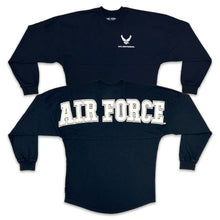 Load image into Gallery viewer, Air Force Wings Original Crew Neck Spirit Jersey (Navy)