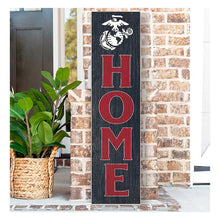 Load image into Gallery viewer, Leaning Sign Home Marines (11x46)*