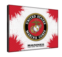 Load image into Gallery viewer, United States Marines Burst Wall Art*