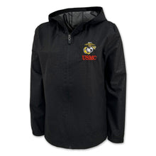 Load image into Gallery viewer, Ladies Embroidered EGA Full Zip Wind Jacket (Black)