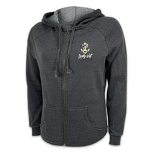 Load image into Gallery viewer, Navy Lady Vet Ladies Full Zip Hood (4 colors available)