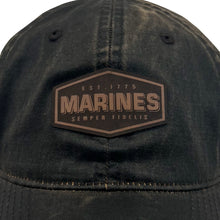 Load image into Gallery viewer, Marines Semper Fidelis Rugged Blend Relaxed Fit Hat (Brown)