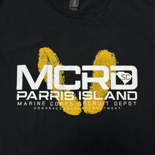 Load image into Gallery viewer, MCRD Parris Island T-Shirt (Black)