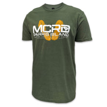 Load image into Gallery viewer, MCRD Parris Island T-Shirt (OD Green)