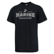 Load image into Gallery viewer, Marines Daughter T-Shirt (Black)