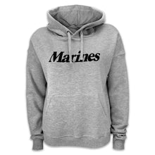 Load image into Gallery viewer, Marines Champion Ladies Logo Core Hood (Grey)