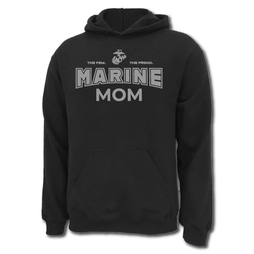 Marines Mom Hood (Black)