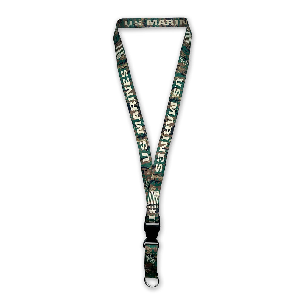 U.S. Marines Camo Lanyard