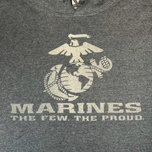 Load image into Gallery viewer, Marines Reflective Logo Hood (Charcoal)