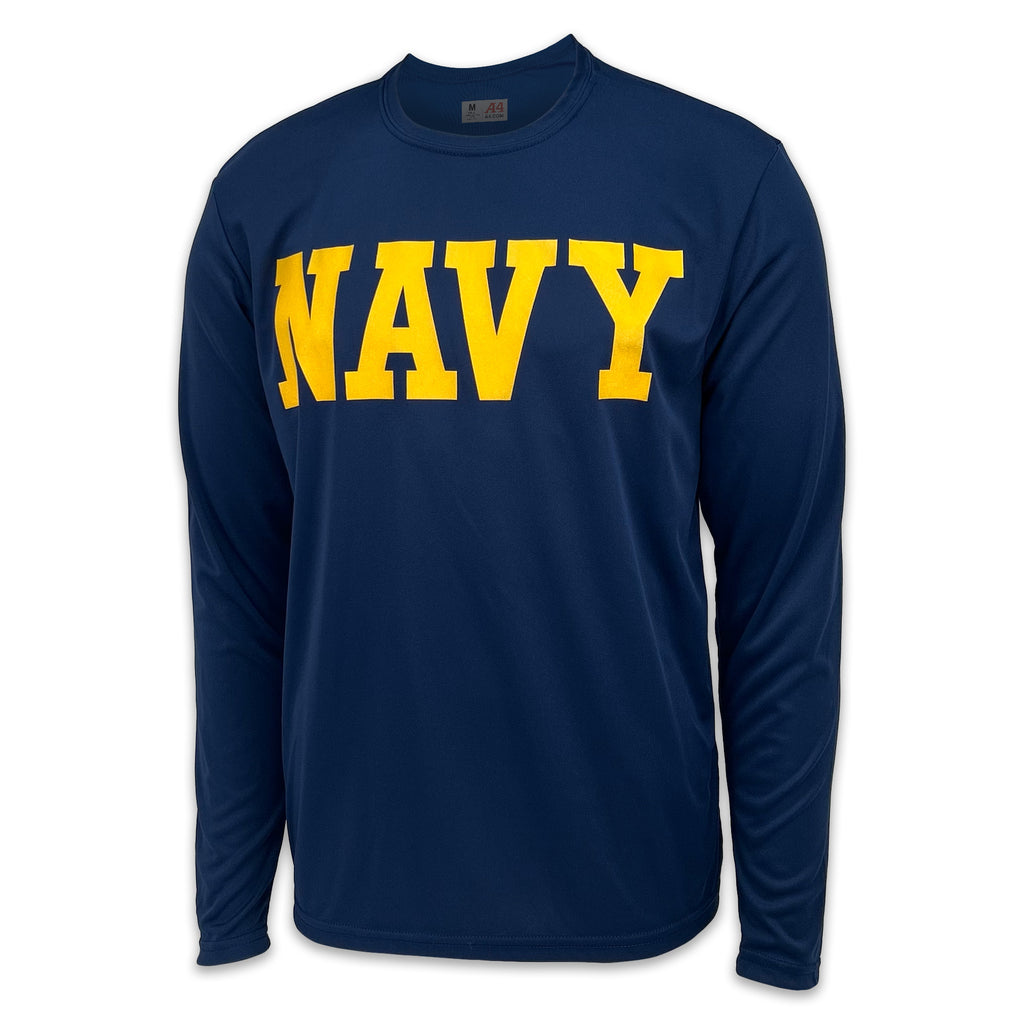 Navy Core Performance Long Sleeve T (Navy)