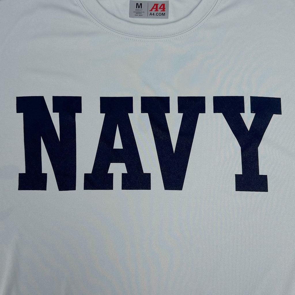 Navy Core Performance T-Shirt (Silver)