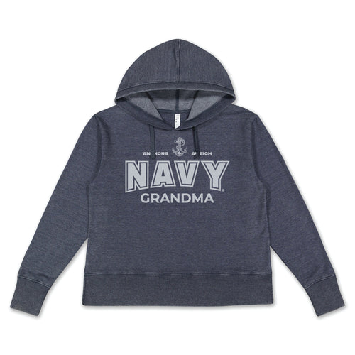 Navy Grandma Ladies Hood