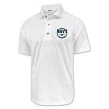 Load image into Gallery viewer, Navy Retired Performance Polo