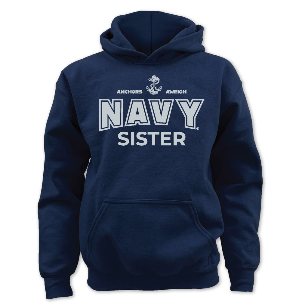 Navy Sister Youth Hood (Navy)