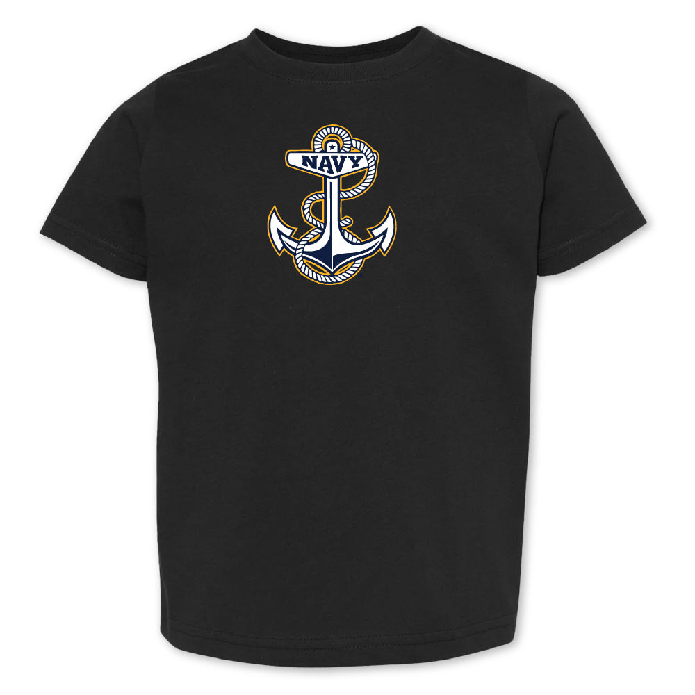 Navy Anchor Toddler T-Shirt