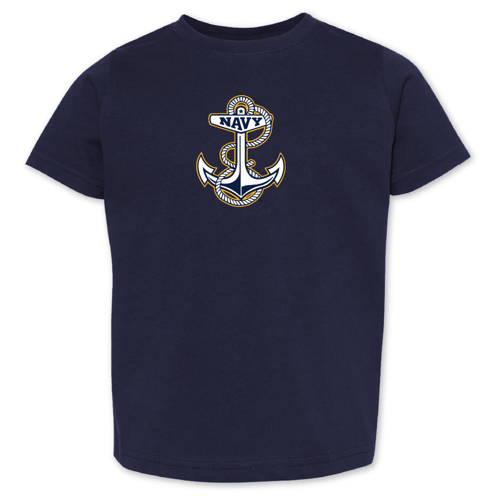 Navy Anchor Toddler T-Shirt