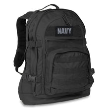 Load image into Gallery viewer, Navy S.O.C 3 Day Pass Bag (Black/Grey)