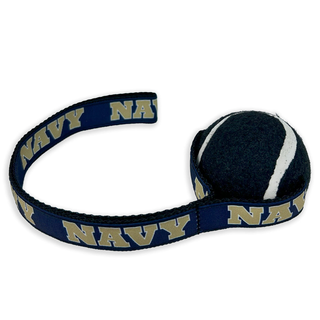 Navy Tennis Ball Toy