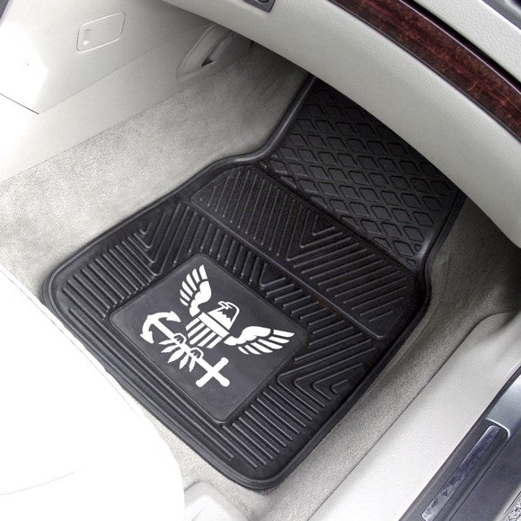 U.S. Navy 2-pc Vinyl Car Mat Set*