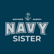 Load image into Gallery viewer, Navy Sister Ladies Crewneck (Blue)