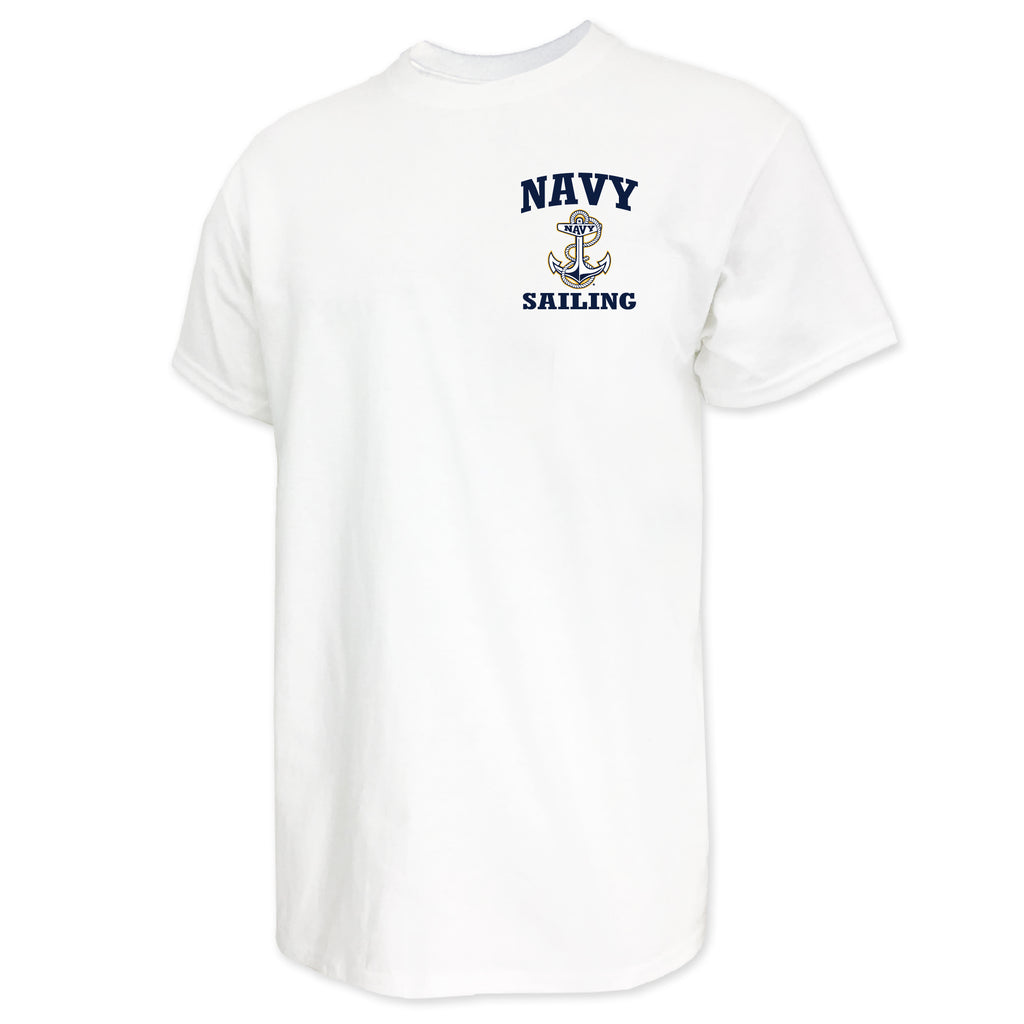 Navy Anchor Sailing T-Shirt