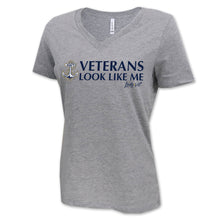 Load image into Gallery viewer, Navy Vet Looks Like Me V-Neck T-Shirt