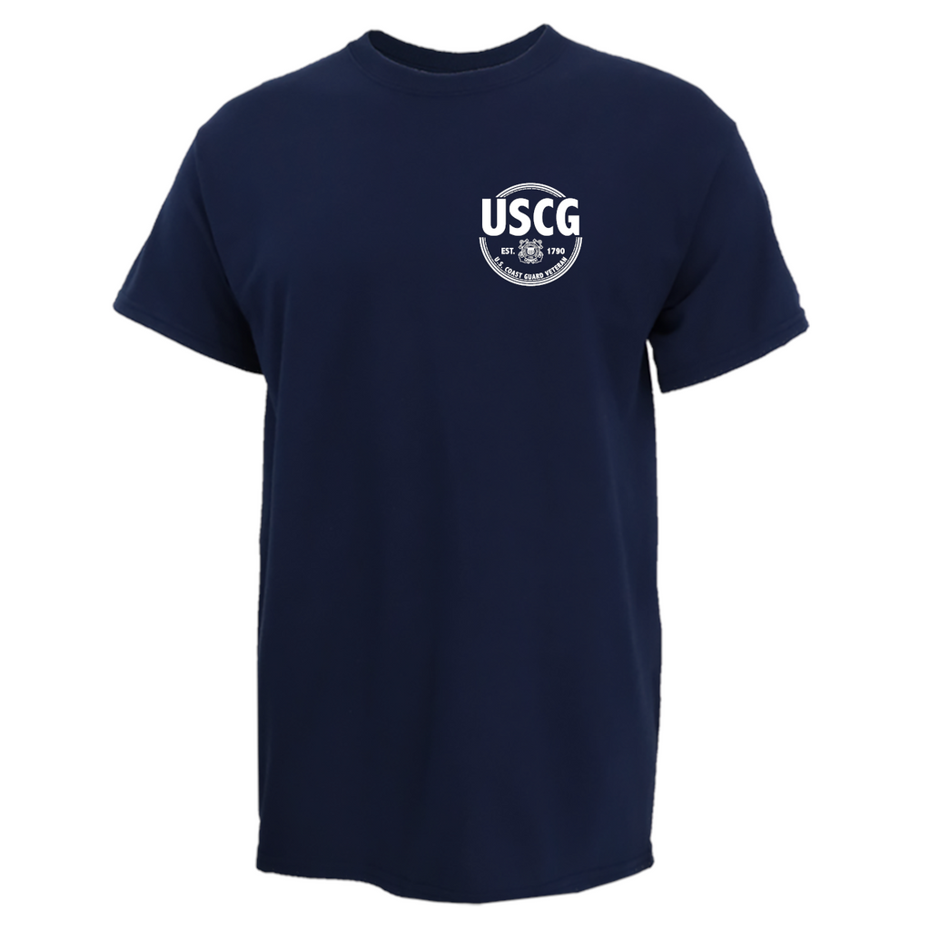 Coast Guard Veteran USA Made T-Shirt