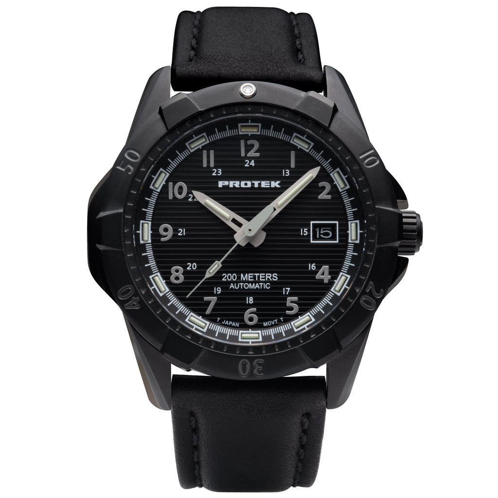 Protek USMC Gent's Steel Dive 2200 Series (Black)*