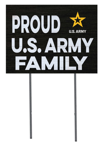 Proud Army Family Lawn Sign (18x24)*